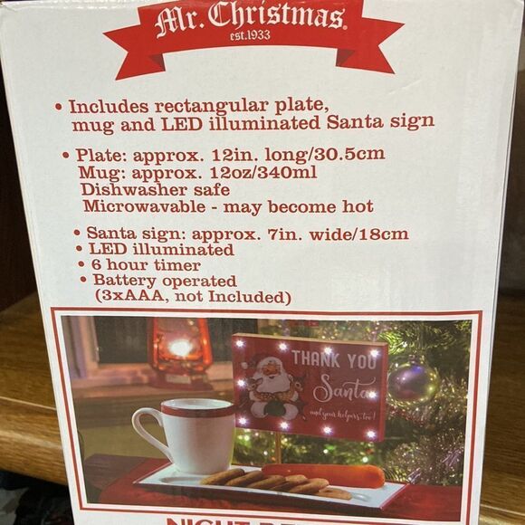 MR. CHRISTMAS
3-Piece Night Before Christmas Mug Set - Picture 4 of 5